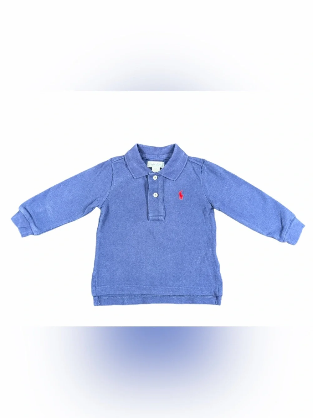RALPH LAUREN Kids Logo Embroidered Polo Shirt - 12M